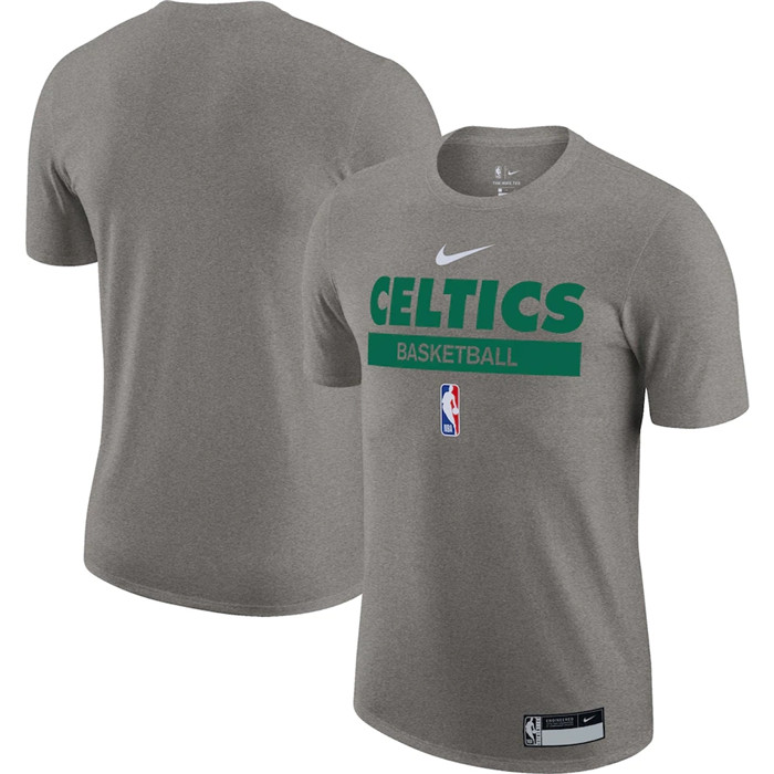 Men's Boston Celtics Grey 2022/23 Legend On-Court Practice Performance T-Shirt